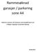 Rammesøknad garasjer / parkering sone A4. Beboere inviteres til å komme med innspill basert på vedlagte tegninger og ønsket løsning.