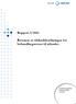 Rapport 3/2011. Revisjon av tilskuddsordningen for behandlingsreiser til utlandet