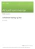 Aktuell kommentar. Arbeidsinnvandring og lønn. Nr. 5 2013. Politikk og analyse. Einar W. Nordbø