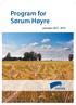 Program for Sørum Høyre. perioden 2015-2019