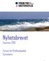 Nyhetsbrevet Sommar 2012