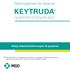 Retningslinjer for bruk av KEYTRUDA. (pembrolizumab) Viktig sikkerhetsinformasjon til pasienter