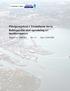 Pilotprosjektet i Trondheim havn Boblegardin mot spredning av muddermasser. Rapport nr.: 2006-025 Rev.: 0 Dato: 10.09.2006