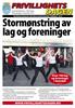 Stormønstring av lag og foreninger