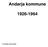 Andørja kommune 1926-1964. Foreløpig arkivkatalog