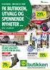 FK BUTIKKEN, UTVALG OG SPENNENDE NYHETER