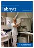 Laboratoriemedisinsk klinikk, St. Olavs Hospital. labnytt. Nr. 3 September 2015