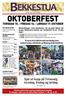 vi tar oss tid til deg oktoberfest torsdag 15. - fredag 16. - lørdag 17. oktober God stemning på markedsdagene i august