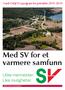 Med SV for et varmere samfunn