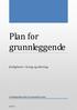 Plan for grunnleggende