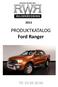 PRODUKTKATALOG Ford Ranger