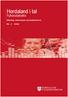 Hordaland i tal. Fylkesstatistikk. Næring, innovasjon og kompetanse. Nr. 2-2008