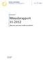 Månedsrapport 11-2012