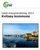 Lokal energiutredning 2013. Kvitsøy kommune