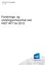 HiST AFT FoU årsrapport Nr. 1-2014. Forsknings- og utviklingsvirksomhet ved HiST AFT for 2013