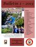 Bulletin 1 2013. IV Paradise Park and NBF Bridgefestival. Innhold: