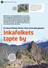 Inkafolkets tapte by. En reise til Machu Picchu i Peru vil du aldri glemme: M: REISELIV FOR KROPP OG SJEL