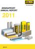 ÅRSRAPPORT ANNUAL REPORT 2011