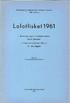 Ger h. Sondva-r. dr. Jens Egg vin. 1. Beretning, avgitt av utvalgsformannen. 2. Varsel om Lofotfisket 1961 av