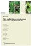 Flått og flåttbårne sykdommer Lyme borreliose og skogflåttencefalitt i 2011