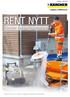 Avsender - Kärcher AS RENT NYTT. Kärcher rengjøringsmaskiner. Gyldig frem til 01.01.2014 - Prisene er kun gyldige hos deltagende kampanjeforhandlere.