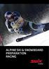 ALPINE SKI & SNOWBOARD PREPARATION RACING