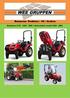 Branson Traktor - 00 - Serien. Modellene 2100-2400 - 2800 / Hydrostatisk modell 2400-2800