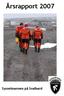 Årsrapport 2007. Sysselmannen på Svalbard