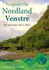 Program for. Nordland Venstre. for perioden 2011-2015. www.venstre.no/nordland
