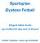 Sportsplan Øystese Fotball