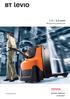 www.toyota-forklifts.no 1,3 3,0 tonn Motoriserte palletrucker