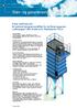 Filter AGPulse 64 Et optimalt designet posefilter for de fleste oppgaver. Luftmengde 7.500-14.000 m³/h, filterflate 64-115 m²