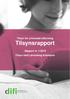 Tilsyn for universell utforming. Tilsynsrapport. Rapport nr 1/2015 Tilsyn med Lørenskog kommune