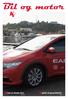 test av Honda Civic Side 2 og 3 guide til garantiheftet Side 6