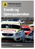 Vålerbanen. en del av NAF Trafikksenter. Events og. Events og. kjøreopplevelser. www. valerbanen.no. www. valerbanen.no