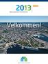 Velkommen til boligkonferansen 2013