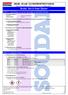 HELSE-, MILJØ- OG SIKKERHETSDATABLAD Basert på forordning (EF) nr. 1907/2006, som endret ved forordning (EF) nr. 453/2010. : Soudal Gun & Foam Cleaner