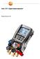 testo 570 Digital kjøleanalysator Brukermanual- NO