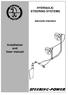 HYDRAULIC STEERING SYSTEMS INBOARD ENGINES. Installation and User manual STEERING-POWER