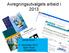 Avregningsutvalgets arbeid i 2013