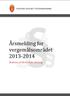 Årsmelding for vergemålsområdet 2013-2014. Statens sivilrettsforvaltning