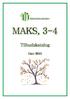 MAKS, 3-4. Tilbudskatalog