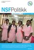NSFPolitikk. NSFs humanitære arbeid. Side 2-3