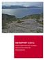 BM-RAPPORT 4 (2012) FORSVARSBYGG. Biologisk mangfold i Ramnes skyte- og øvingsfelt, Tjeldsund kommune, Nordland fylke.