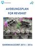 AVDELINGSPLAN FOR REVEHIET