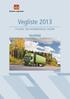 Vegliste 2013. Vestfold FYLKES- OG KOMMUNALE VEGER GRATIS