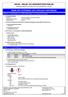 HELSE-, MILJØ- OG SIKKERHETSDATABLAD : MERCURY EXTENDED LIFE COOLANT ANTIFREEZE