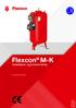 Flexcon M-K. Installasjons- og bruksanvisning. Ekspansjonskontroll. MC00019/11-2010/nor Oversatt fra originalen. MC00019/11-2010/ger 2011 Flamco b.v.