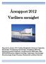 Årsrapport 2012 Vardåsen menighet