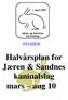 1. april 2005. Jæren og Sandnes Kaninalslag. www.josk.no. Halvårsplan for Jæren & Sandnes kaninalslag mars aug 10